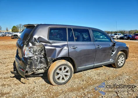 2012 Toyota Highlander Base из США, поврежденный, VIN 5TDBK3EH3CS113882